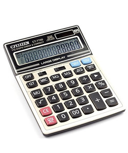 CT-7700 электронный калькулятор, 12-ти разрядный